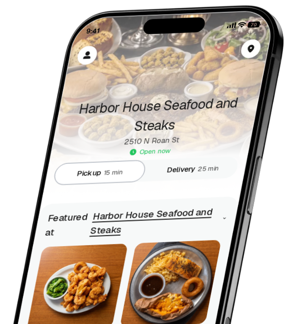 Harbor House Seafood and Steaks app preview